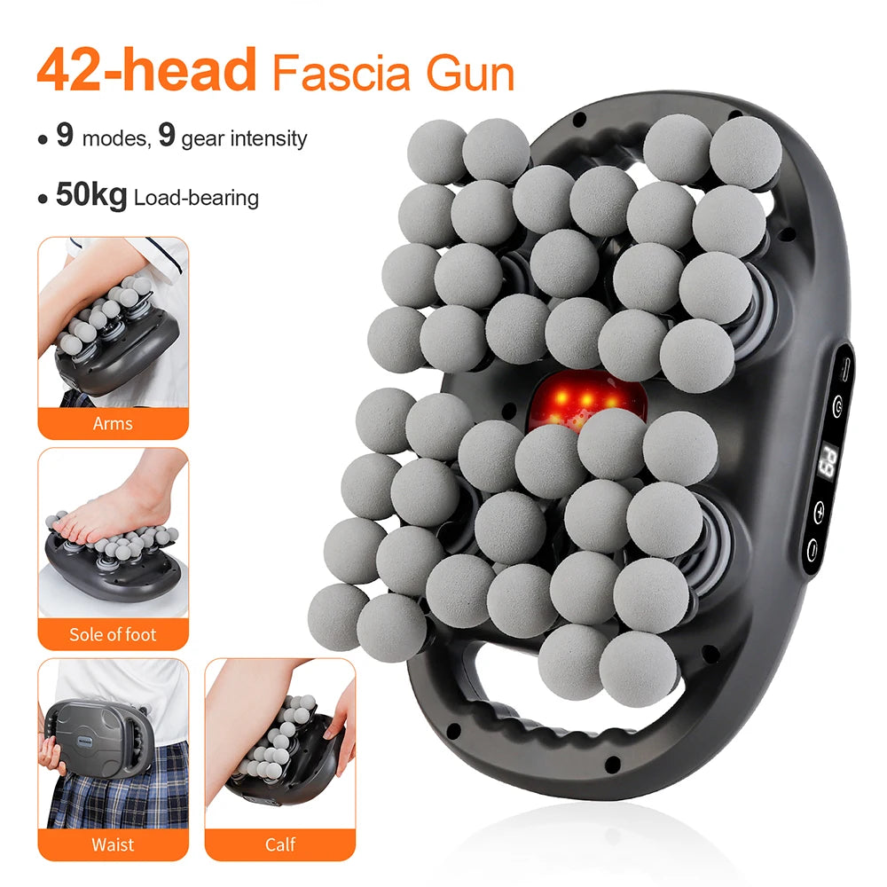 Pistolet de Massage Haute Fréquence LUMIA™ – Relaxation Musculaire & Récupération Corps Entier