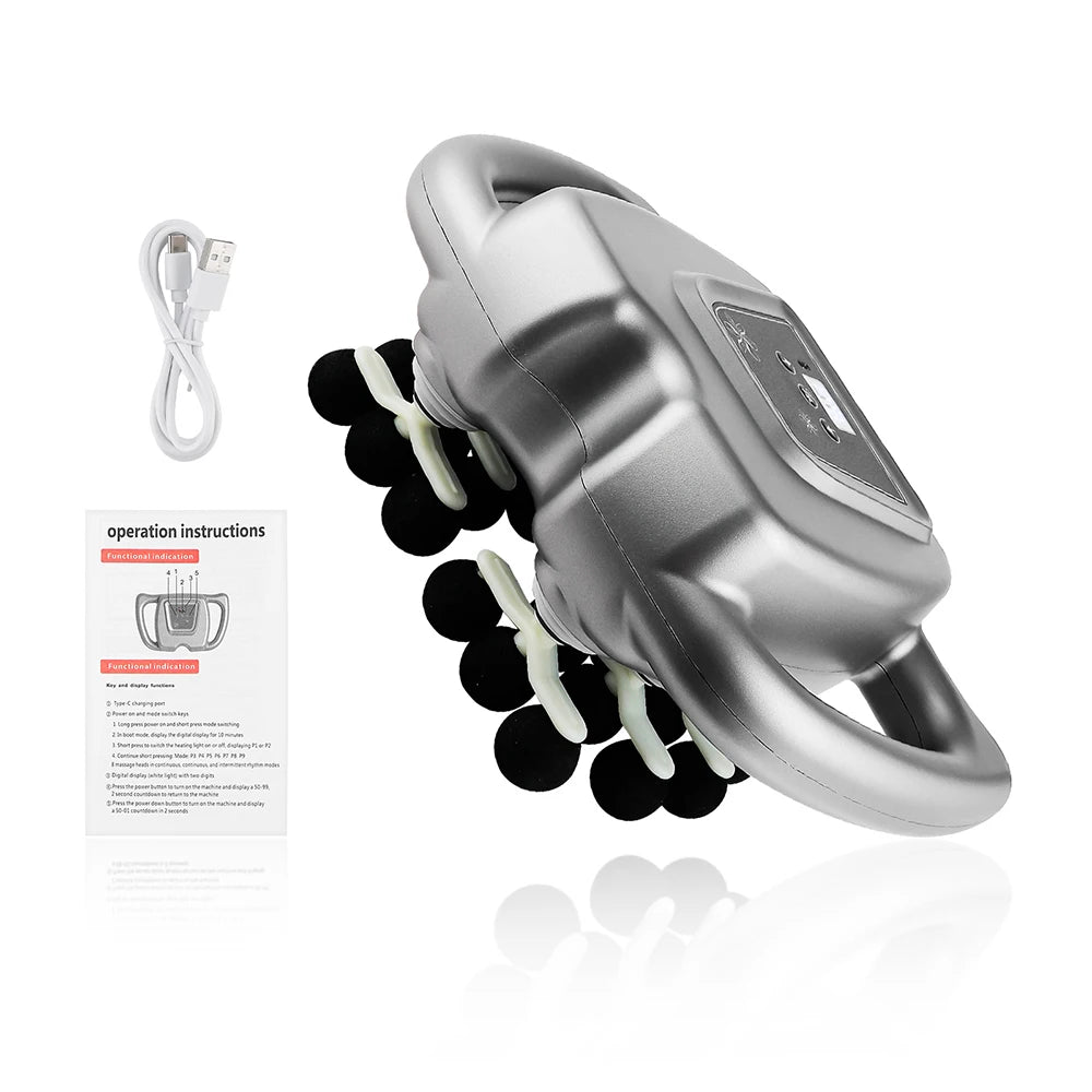 Pistolet de Massage Haute Fréquence LUMIA™ – Relaxation Musculaire & Récupération Corps Entier