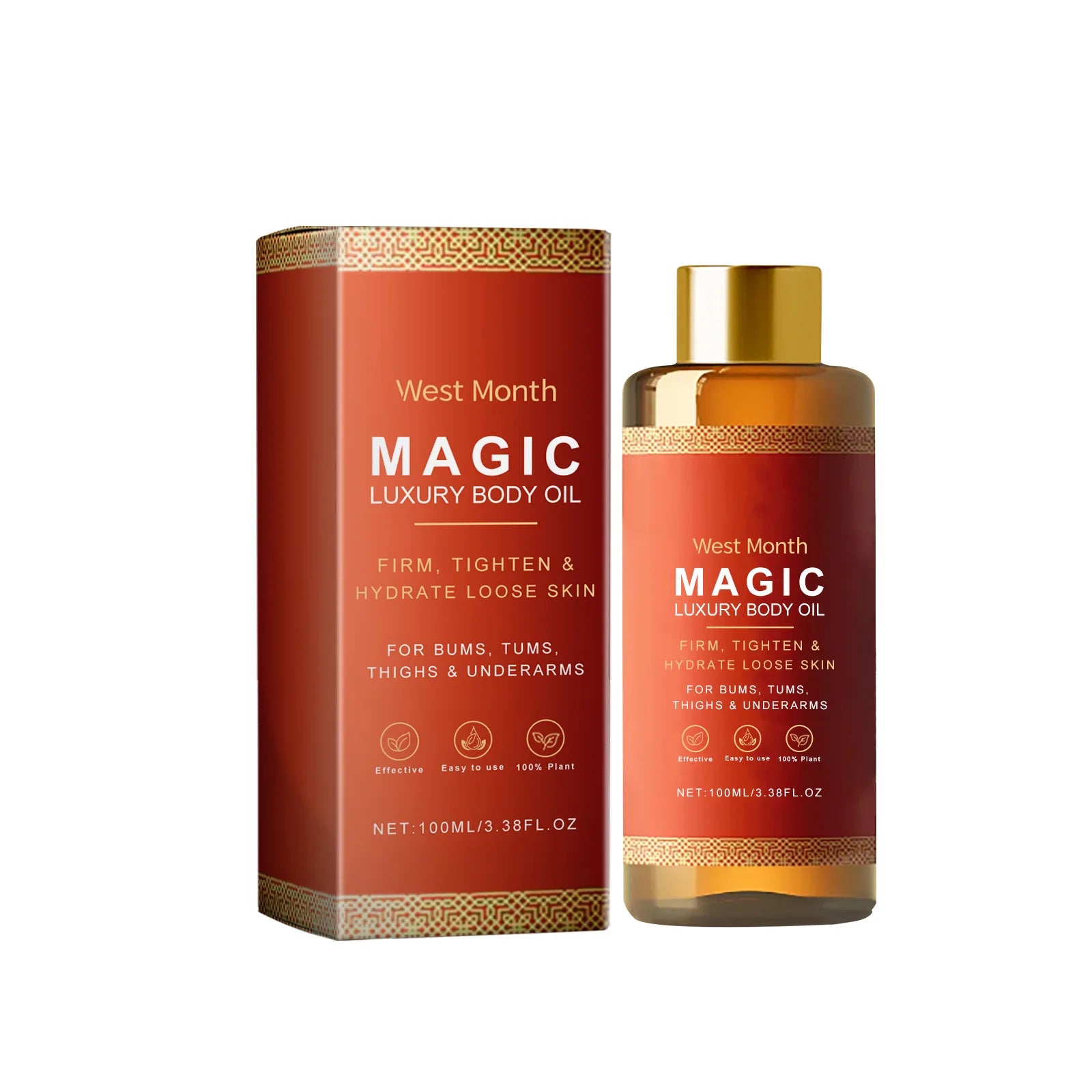 Huile Corporelle de Luxe LUMIA™ – Hydratation Intense & Rituel Massage Sensoriel