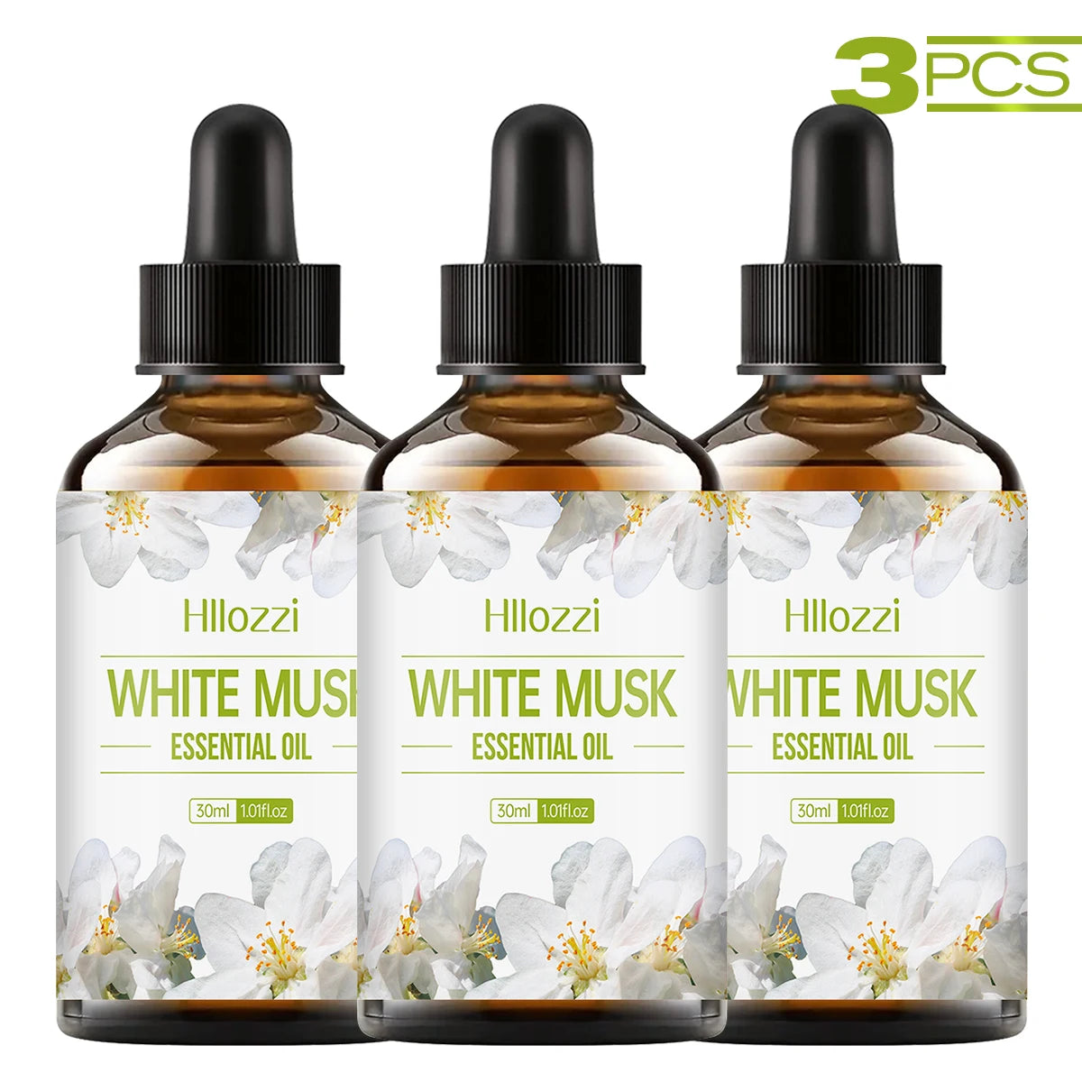 Huile Aromatique Musc Blanc & Vanille Blanche LUMIA™ – Soin Sensoriel & Ambiance Cocooning