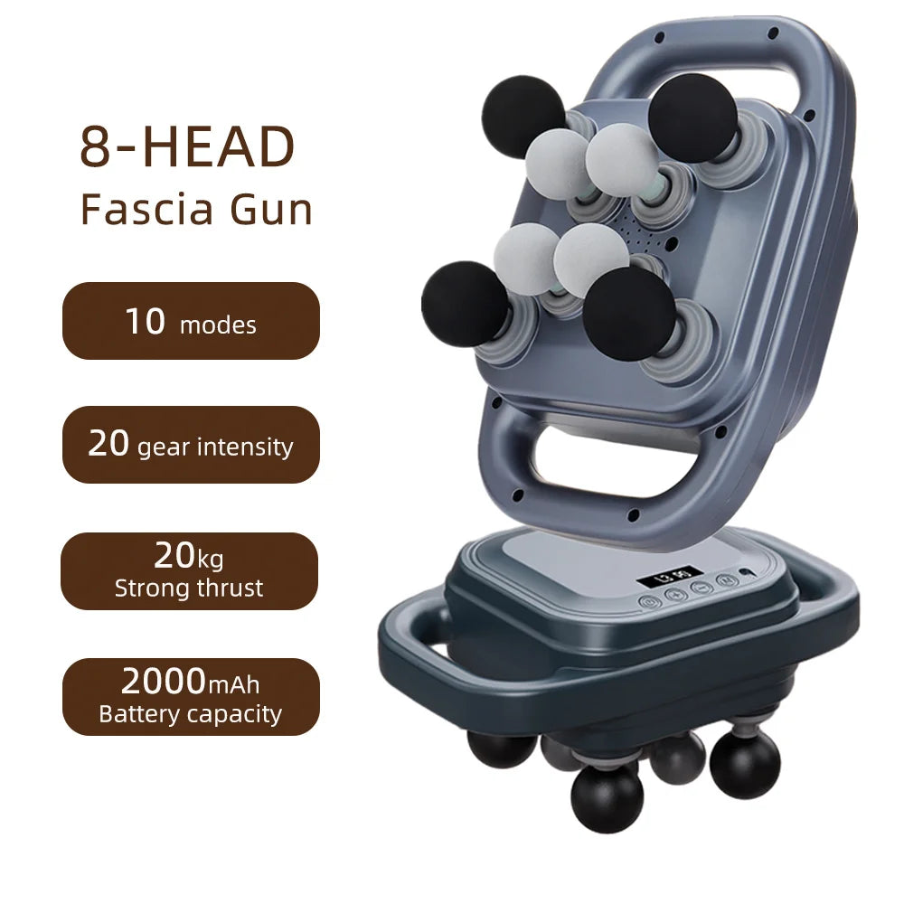 Pistolet de Massage Haute Fréquence LUMIA™ – Relaxation Musculaire & Récupération Corps Entier