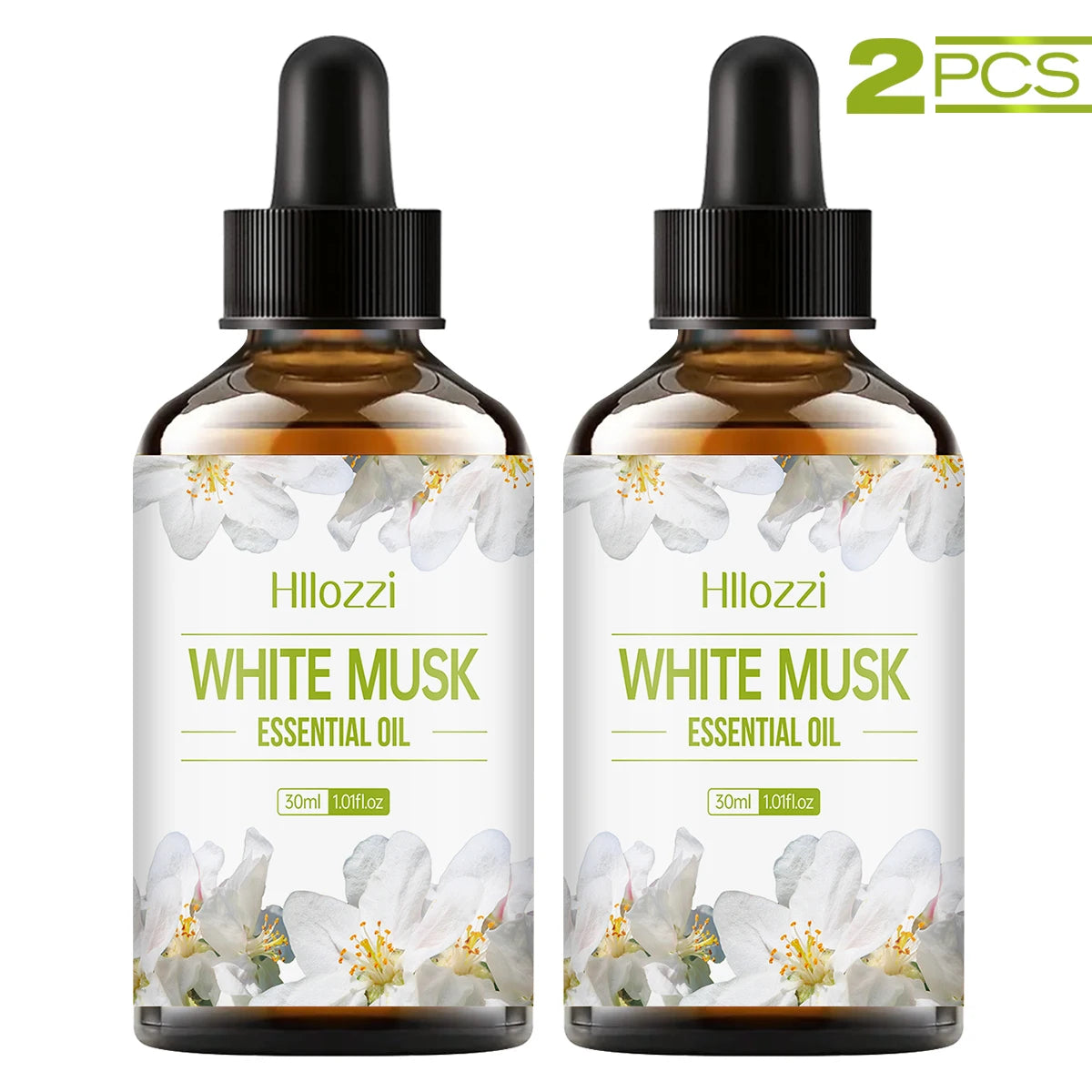 Huile Aromatique Musc Blanc & Vanille Blanche LUMIA™ – Soin Sensoriel & Ambiance Cocooning